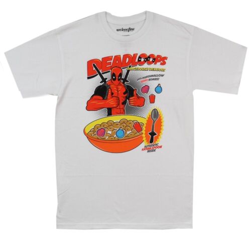 Deadpool Cereal Deadloops Marvel Comics Adult T-Shirt