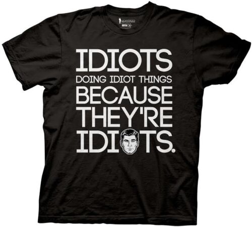 Archer Idiots Doing Idiot Things Exclusive Adult T-Shirt