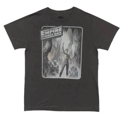 Star Wars The Empire Strikes Back Poster Yoda Luke Adult T-Shirt