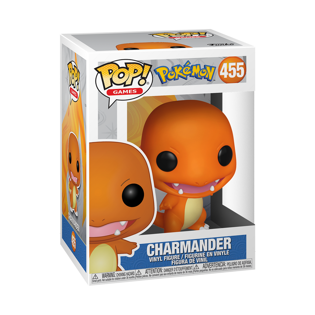 Funko Pop Games Pokemon - Charmander Vinyl Figure
