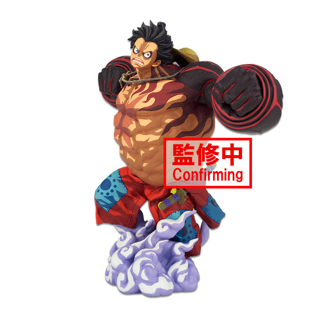 Banpresto One Piece Monkey D. Luffy Gear 4 Two Dimensions World Figure Colosseum 3 Super Master Stars Piece