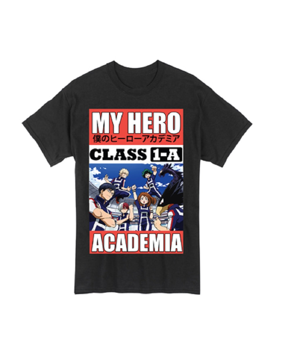 My Hero Academia Class 1A Vintage Anime Adult T-Shirt
