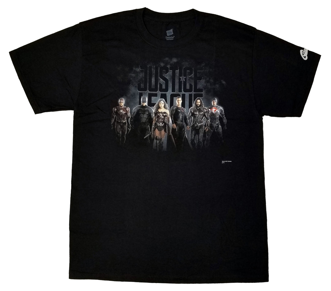 Justice League Movie Group Premium Adult T-Shirt