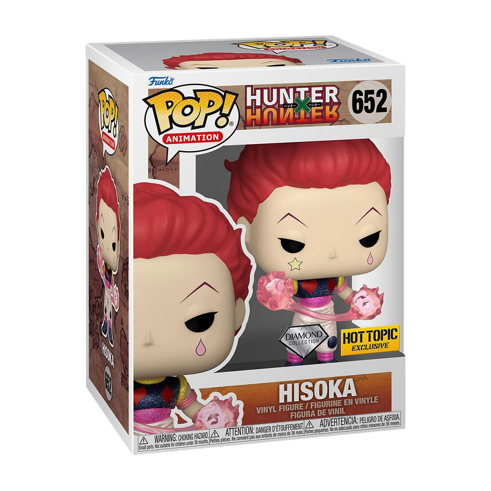Funko Pop! Animation: Hunter X Hunter - Hisoka Diamond Collection Hot Topic Exclusive