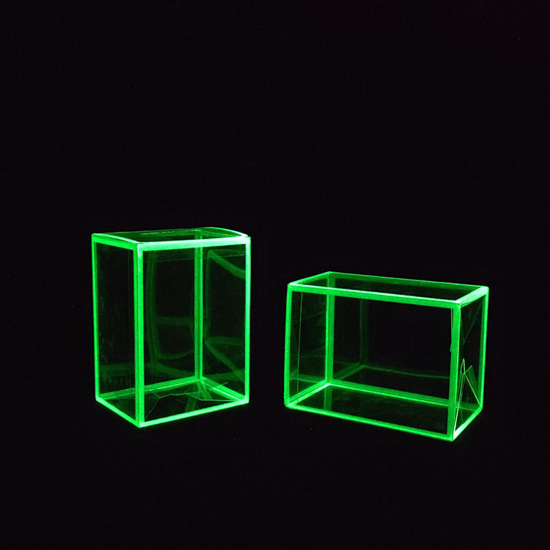Fundom 0.5mm Green Glow-in-the-dark Pop Protectors Sleeve Case 5-Pack - 4" Inch Pop! Vinyl Figures