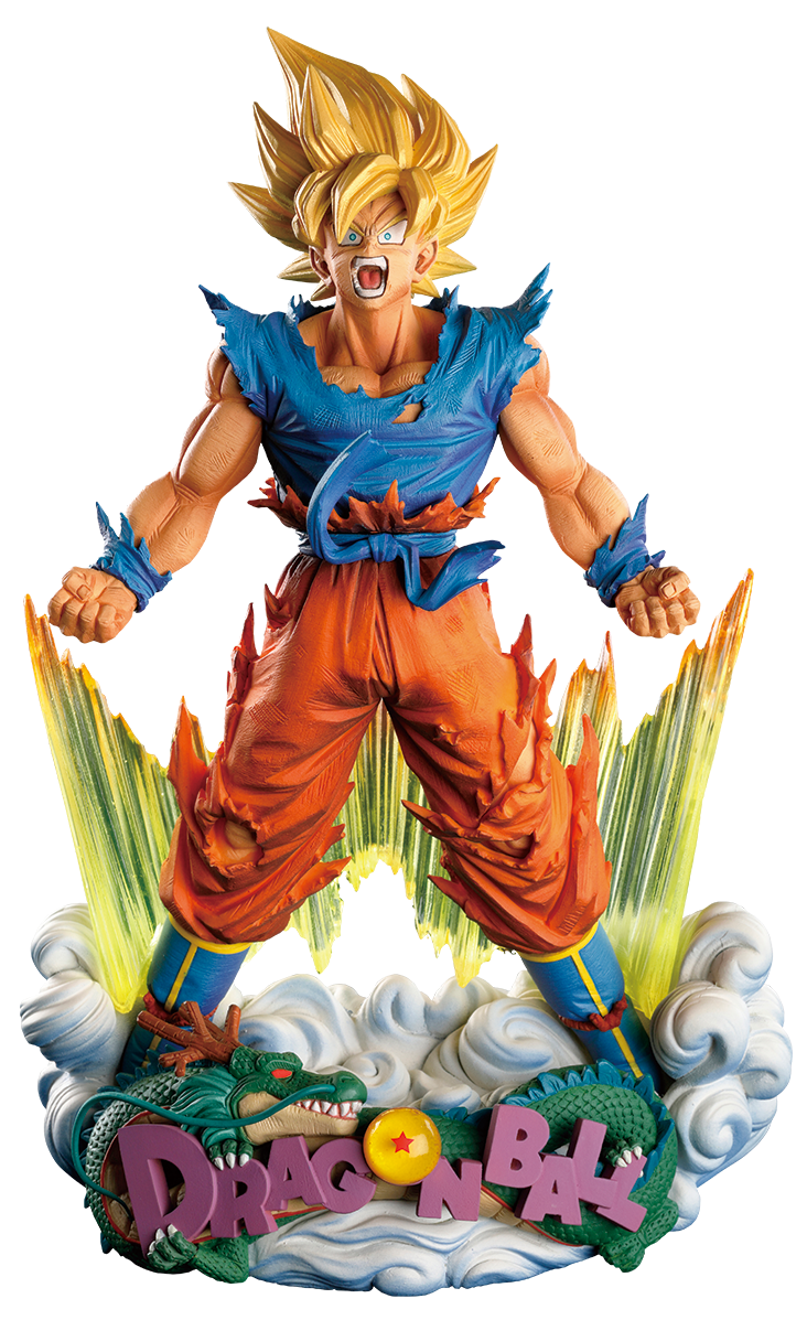 Banpresto - Dragon Ball Z The Son Goku The Brush Super Master Stars Diorama Figure