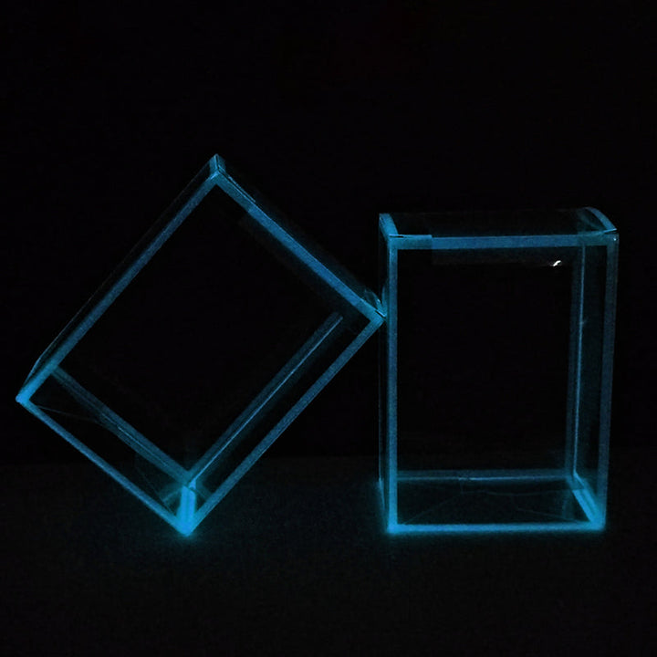 Fundom 0.5mm Blue Glow-in-the-dark Pop Protectors Sleeve Case 5-Pack - 4" Inch Pop! Vinyl Figures