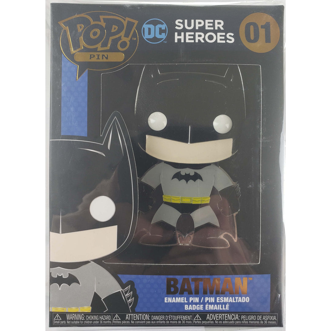 Funko Pop! Pin - DC Super Heroes Batman #01 Enamel Pin