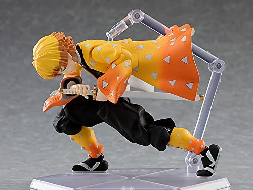 Max Factory Demon Slayer Kimetsu no Yaiba Zenitsu Agatsuma Deluxe Figma Action Figure
