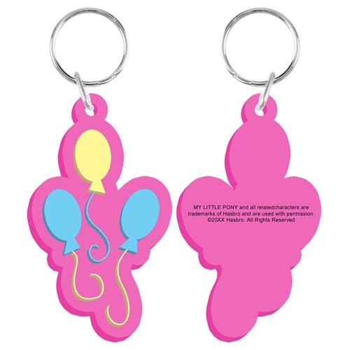 My Little Pony Pinkie Pie Balloons Cutie Mark Mlp Key Chain