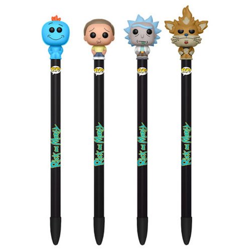 Rick And Morty Series 1 Pop! Pen Set Of 4