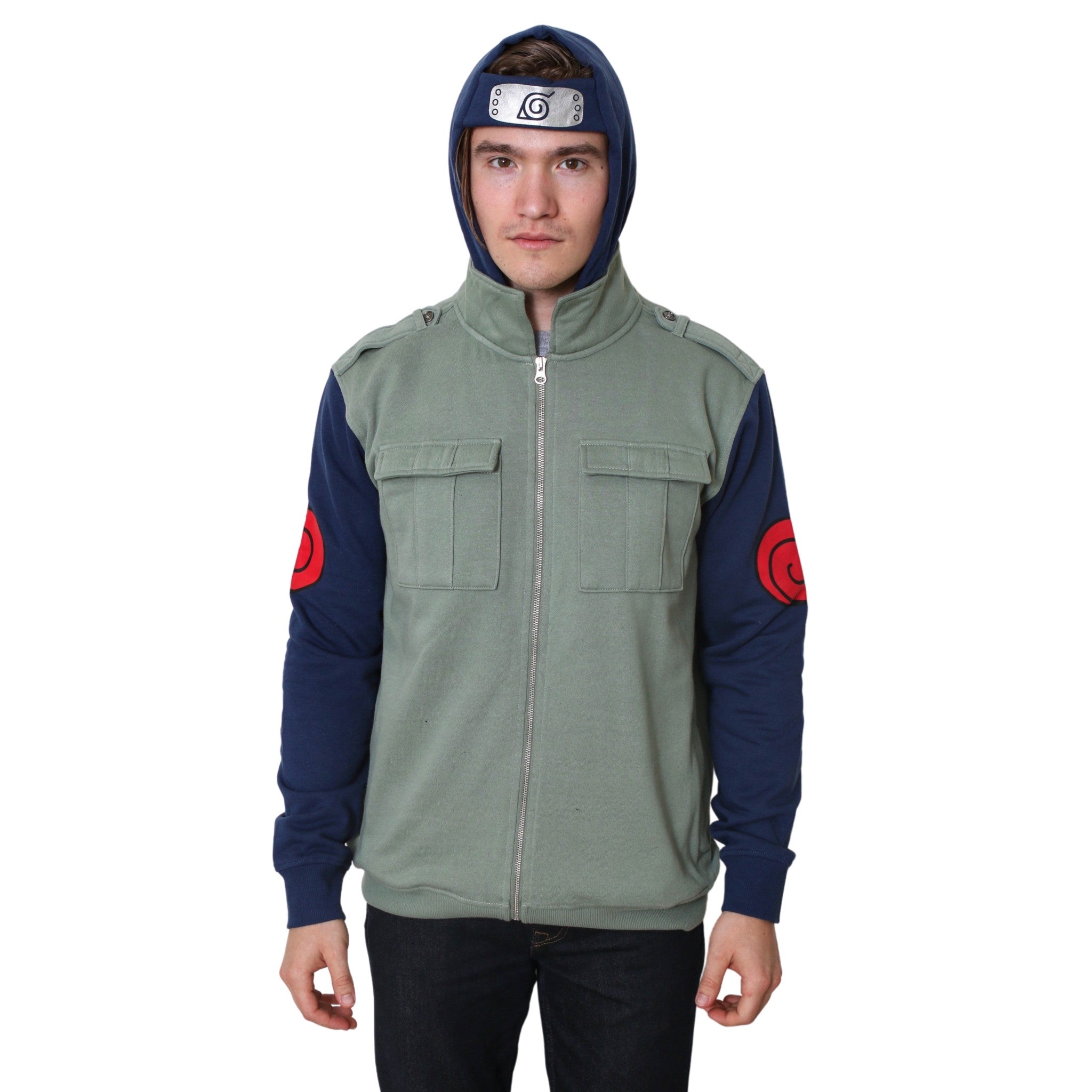 Kakashi outlet military hoodie