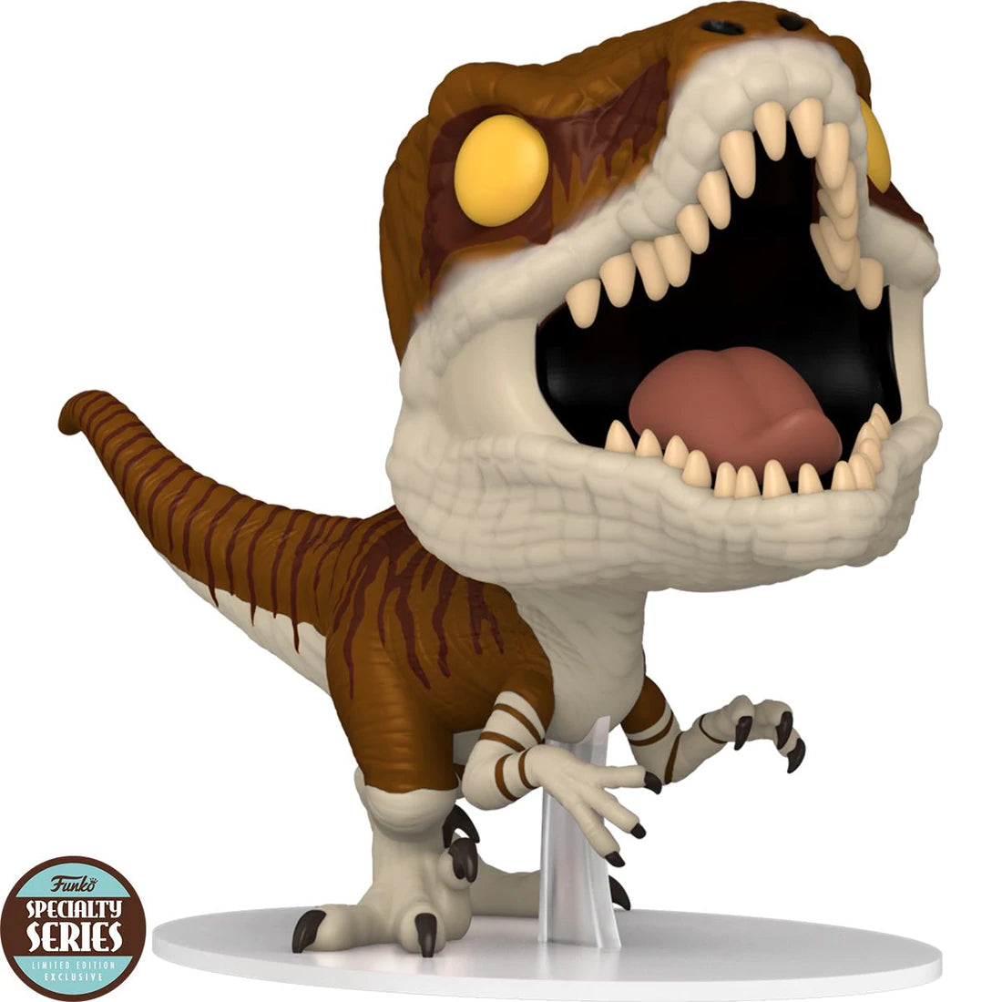 Funko Pop! Movies: Jurassic World Dominion - Atrociraptor Tiger Specialty Series Vinyl Figure