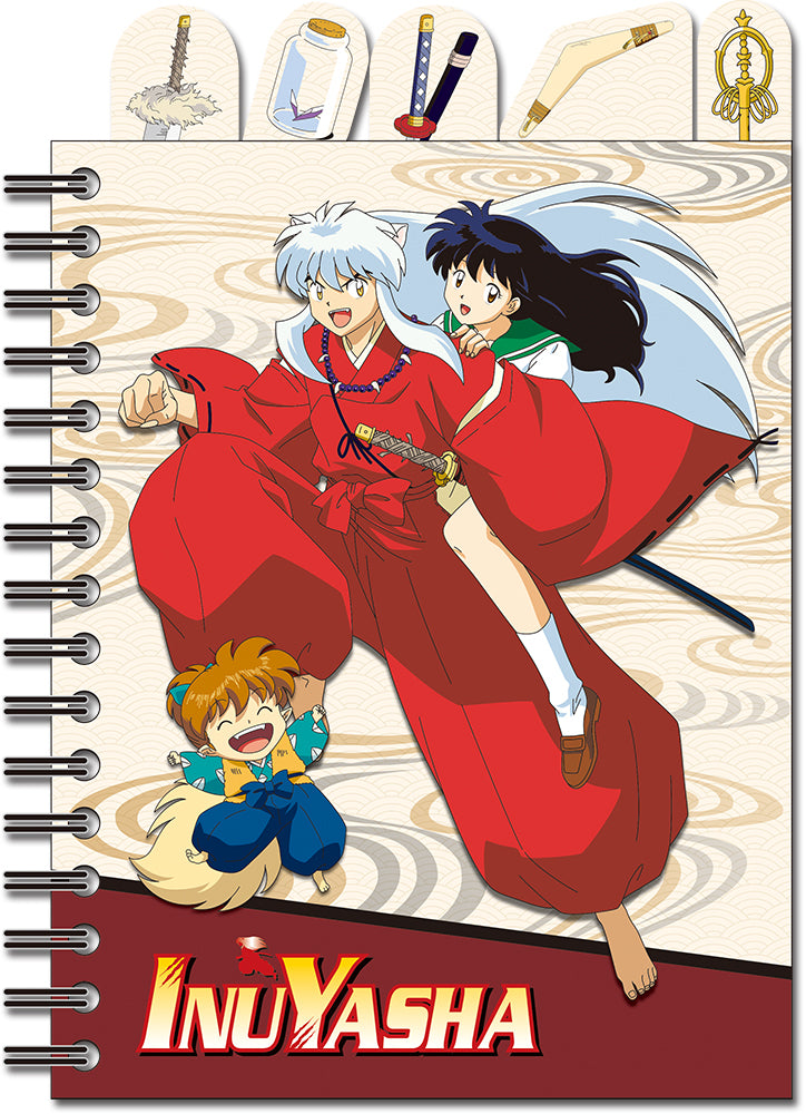 Inuyasha - Japanese Style Group Tabbed Notebook Great Eastern Entertainment