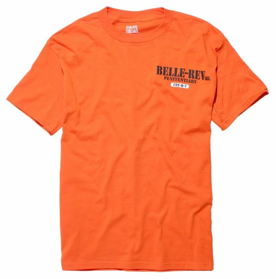 Suicide Squad Belle-Rev Inmate Penitentiary Adult T-Shirt