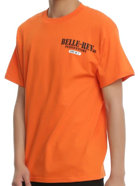 Suicide Squad Belle-Rev Inmate Penitentiary Adult T-Shirt