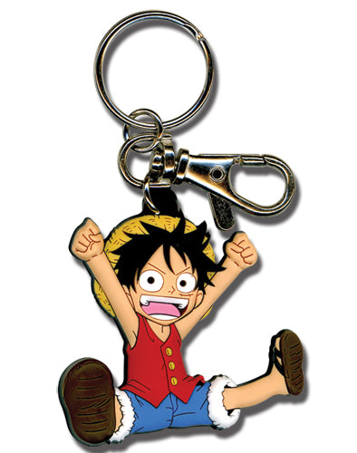 One Piece SD Monkey D. Luffy Keychain Great Eastern Entertainment