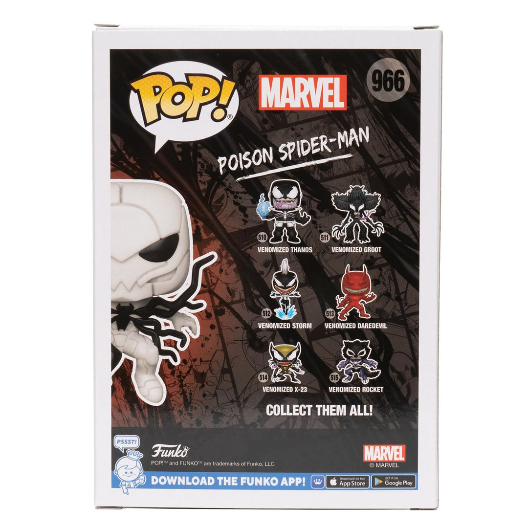 Funko Pop! Marvel: Venom Poison Spider-Man Entertainment Earth Exclusive Vinyl Figure