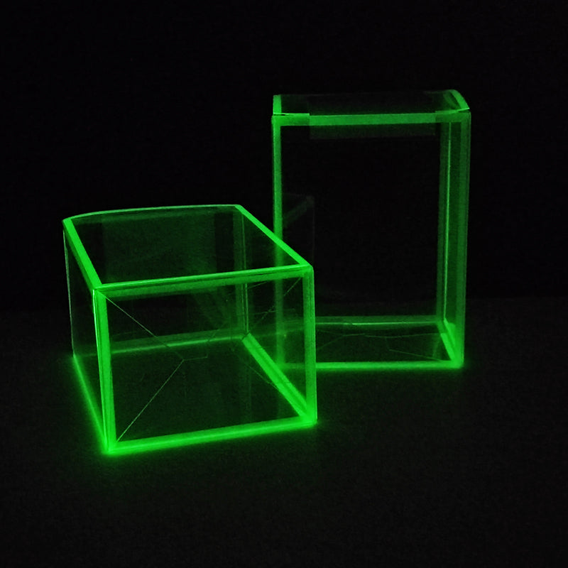 Fundom 0.5mm Green Glow-in-the-dark Pop Protectors Sleeve Case 5-Pack - 4" Inch Pop! Vinyl Figures