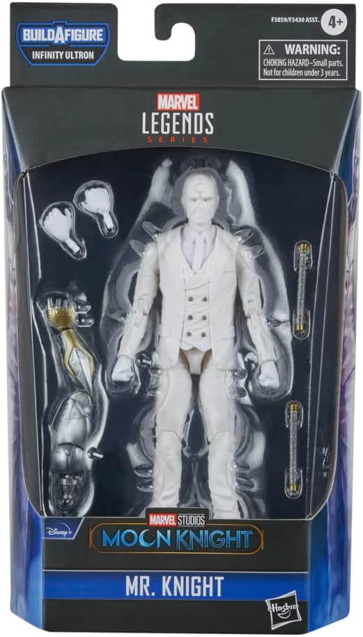 Marvel Legends Series Disney Plus Moon Knight Mr. Knight 6-inch Action Figure