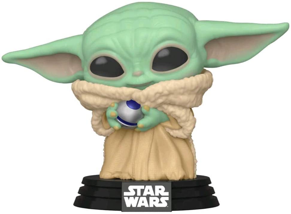 Funko Pop! Star Wars The Mandalorian The Child Baby Yoda with Control Knob Vinyl Figure