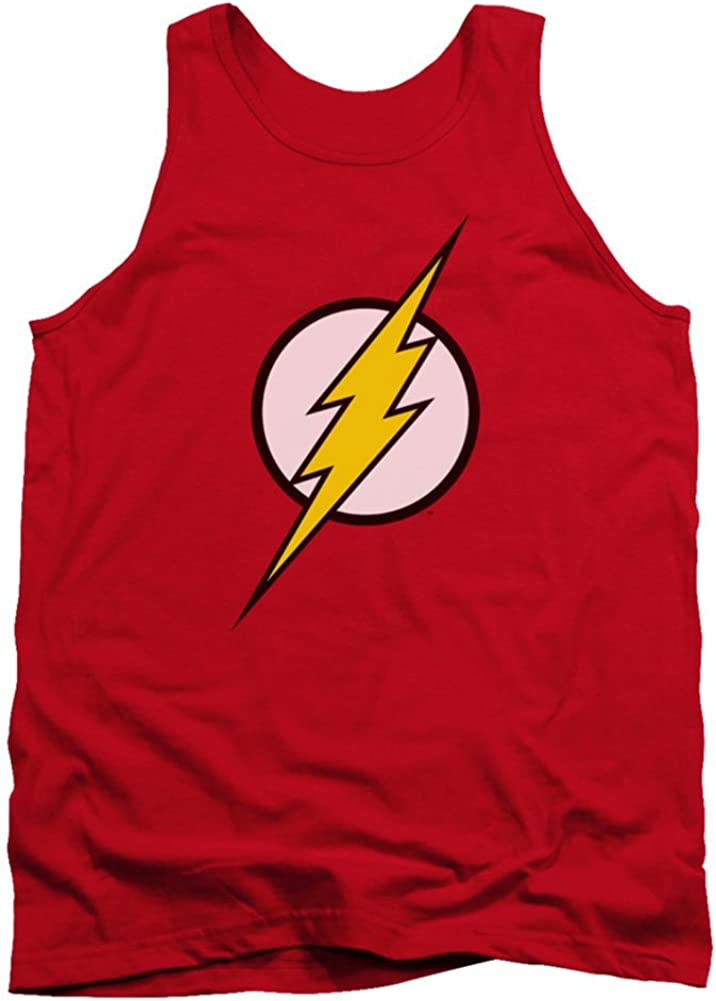 The Flash Logo Officially Licensed Adult Unisex Tank Top