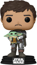 Funko Pop! Star Wars: The Mandalorian - Mandalorian Holding The Child Vinyl Figure