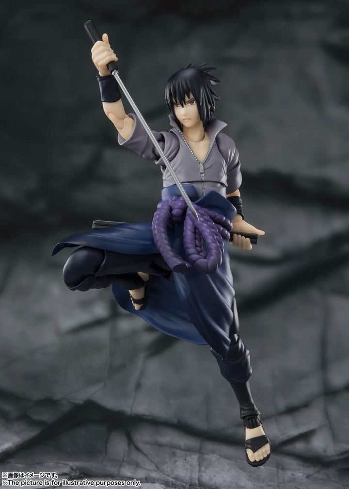 Sasuke Uchiha He who bears all Hatred Naruto Shippuden Bandai Spirits S.H.Figuarts