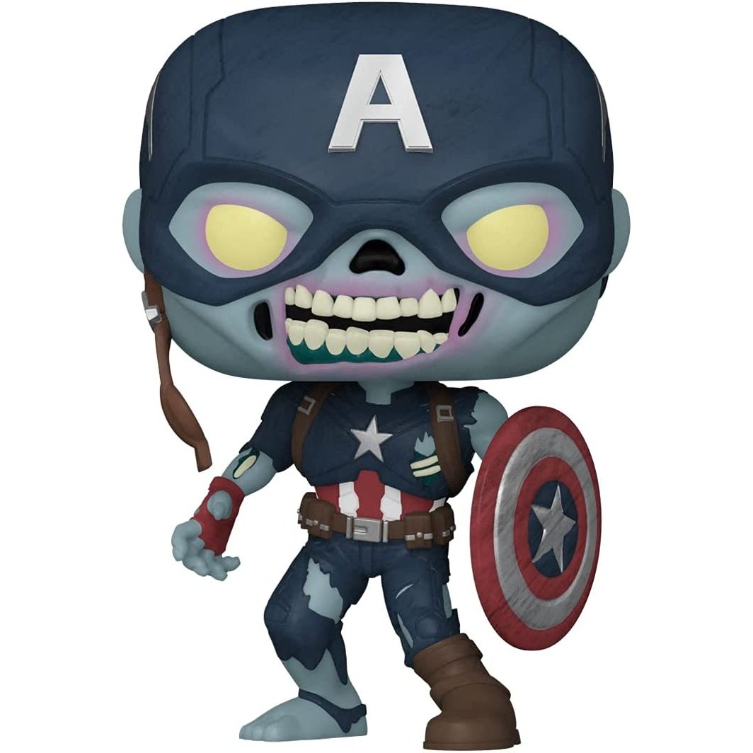 Funko Pop! Marvel: What If? - Zombie Captain America Vinyl Figure
