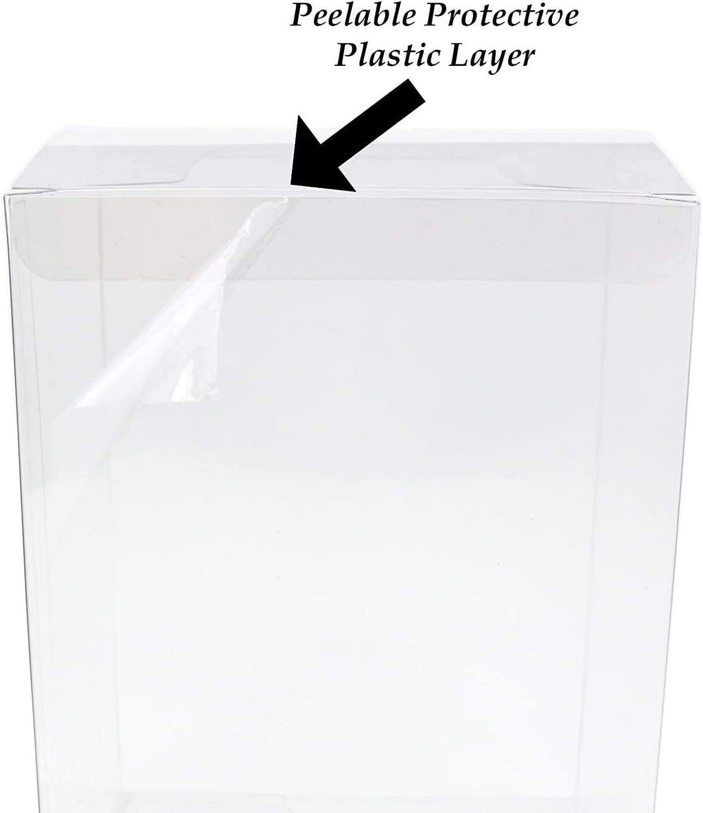 Fundom Clear Plastic Protector Case 0.50MM Extra Thick For 4" Funko Pop 10 Pack