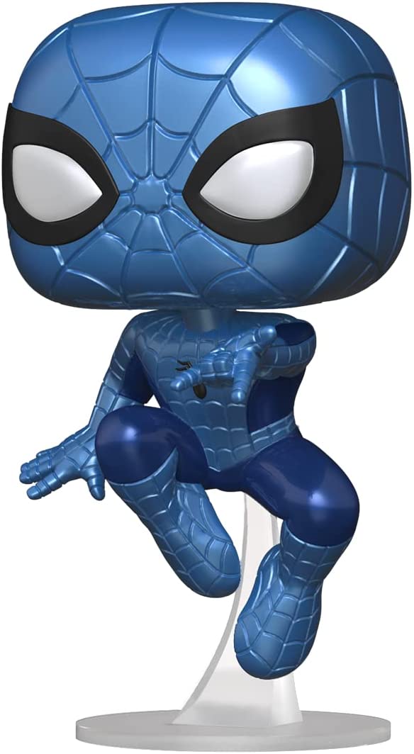 Funko Pop! Marvel: Make A Wish - Spider-Man Metallic Vinyl Figure