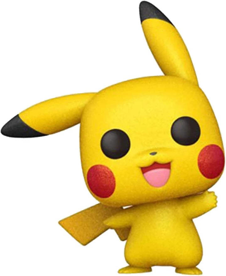 Funko Pop! Pokemon Waving Pikachu Diamond Glitter Exclusive Vinyl Figure