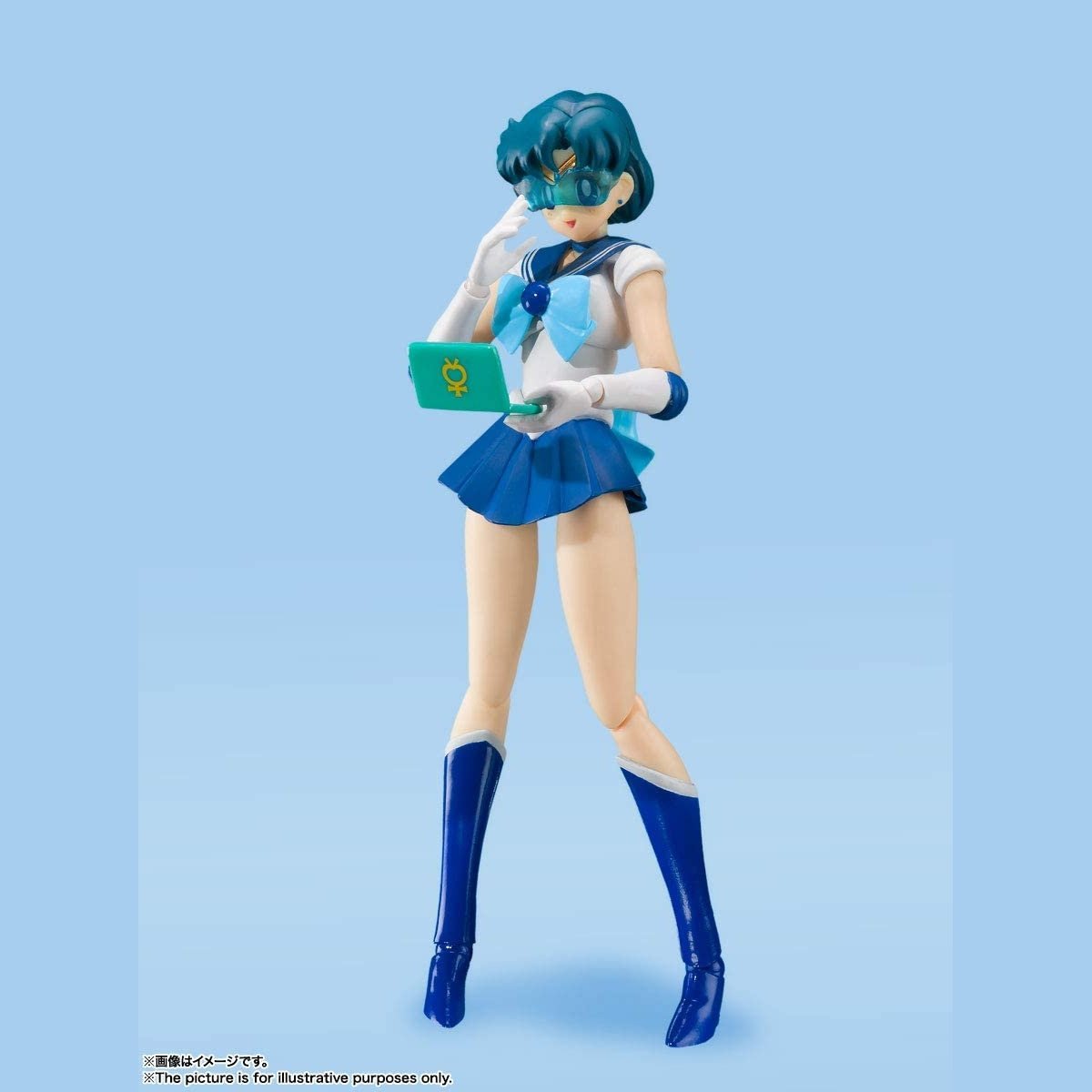 Sailor Mercury Animation Color Edition Pretty Guardian Sailor Moon Bandai Tamashi Nations S.H. Figuarts