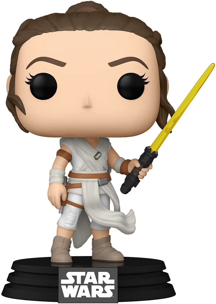 Funko Pop! Star Wars Episode 9 Rey with Yellow Saber Vinyl Figure
