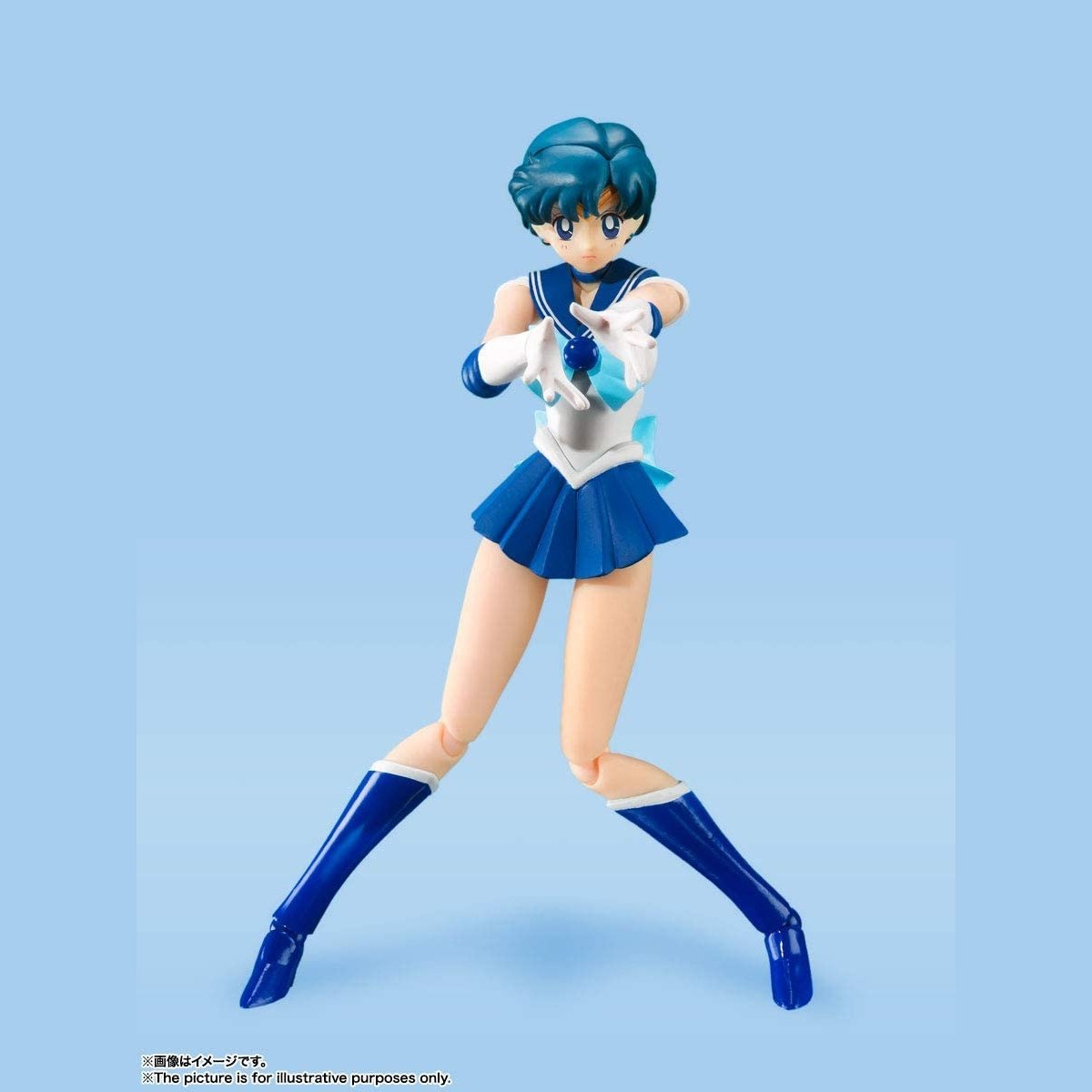Sailor Mercury Animation Color Edition Pretty Guardian Sailor Moon Bandai Tamashi Nations S.H. Figuarts