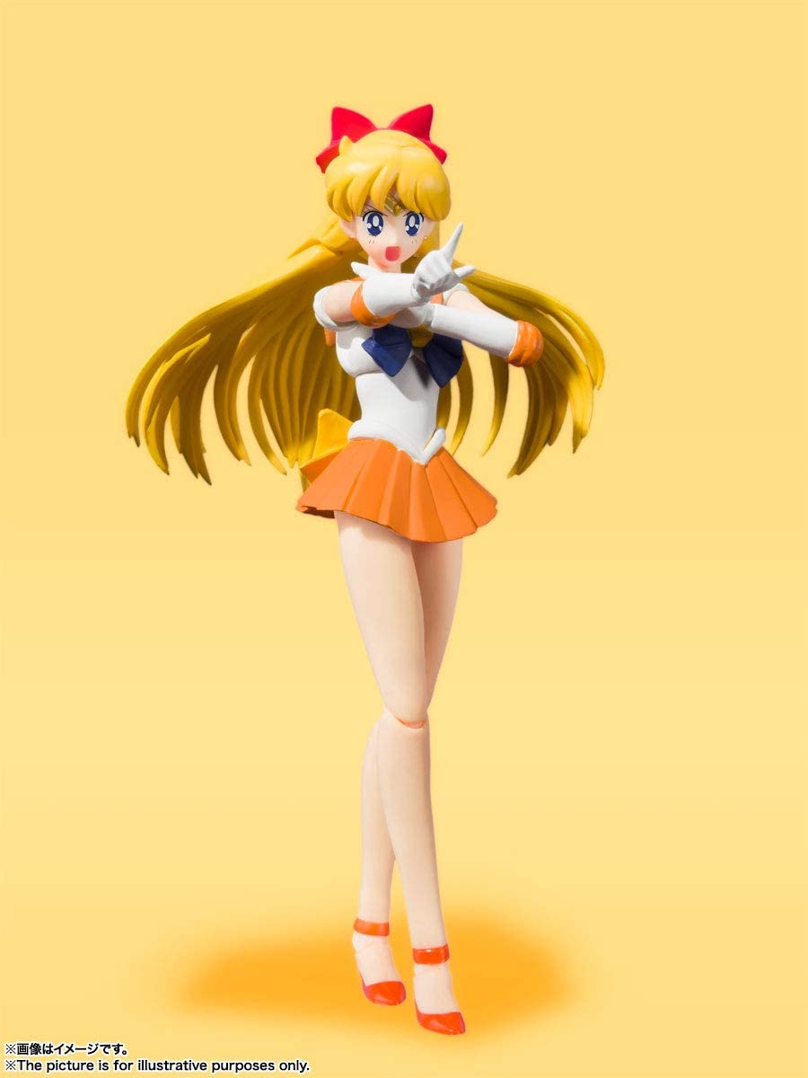 Sailor Venus Animation Color Edition Pretty Guardian Sailor Moon Bandai Tamashi Nations S.H. Figuarts