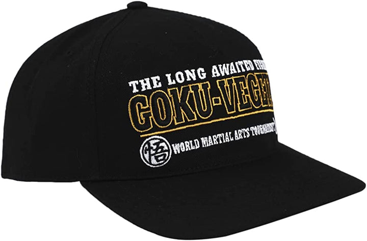 Dragon Ball Z Goku Vegeta Fight Black Snapback Hat