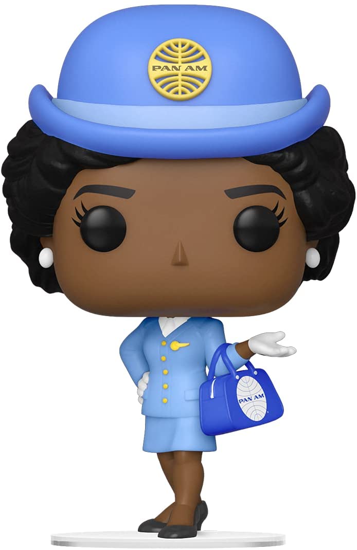Funko Pop! Ad Icons Pan Am - Stewardess with Blue Bag Vinyl Figure
