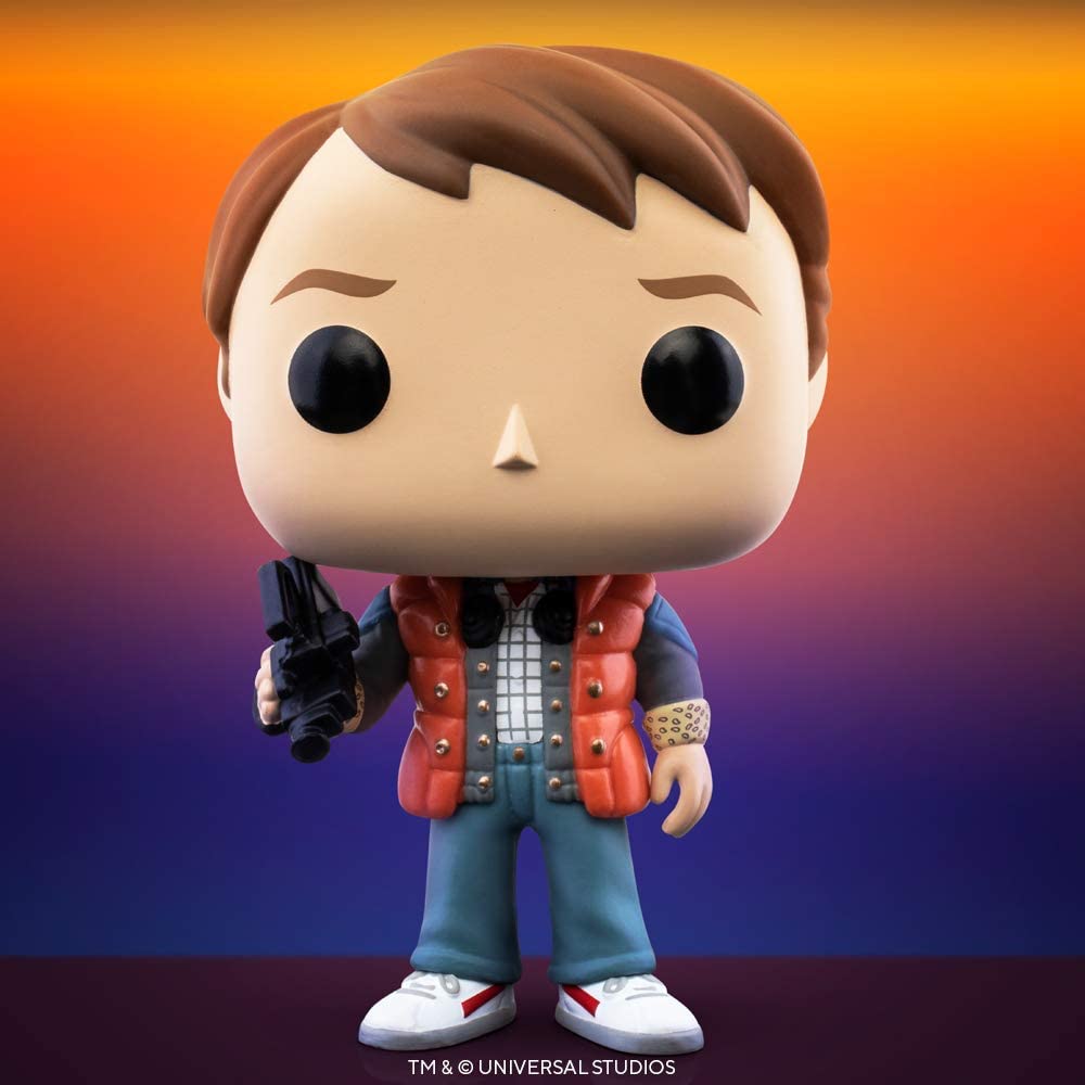 Funko Pop! Movies: Back to The Future - Marty in Puffy Vest Vinyl Figure