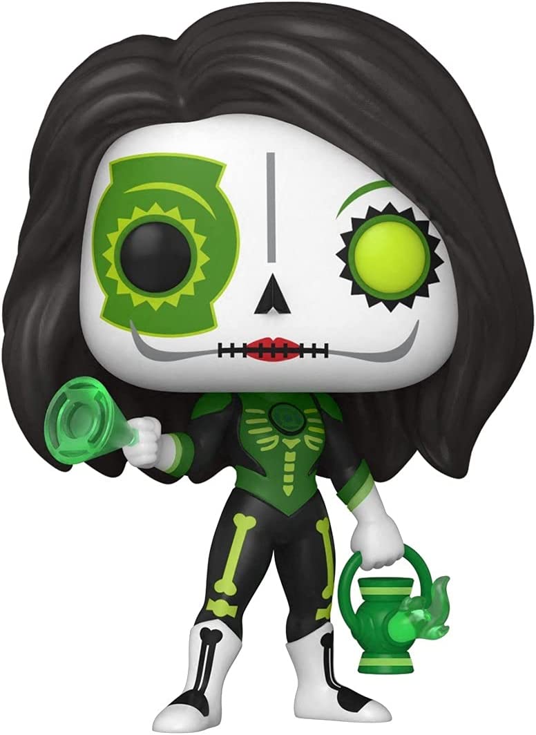 Funko POP Pop! Heroes: Dia De Los DC - Green Lantern Jessica Cruz Vinyl Figure