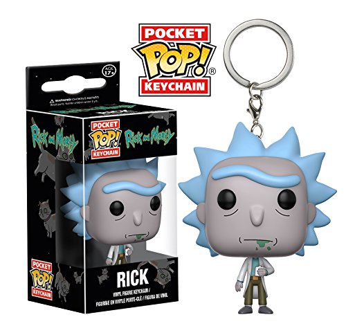 Funko Pop! Keychain Rick And Morty Rick Vinyl Figure Pocket Pop