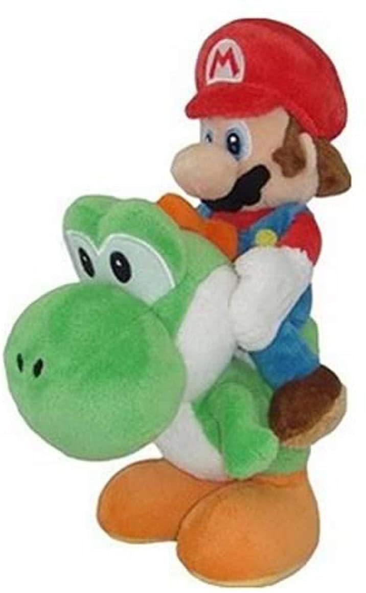 Nintendo Super Mario All Star Collection Mario and Yoshi 8" Plush