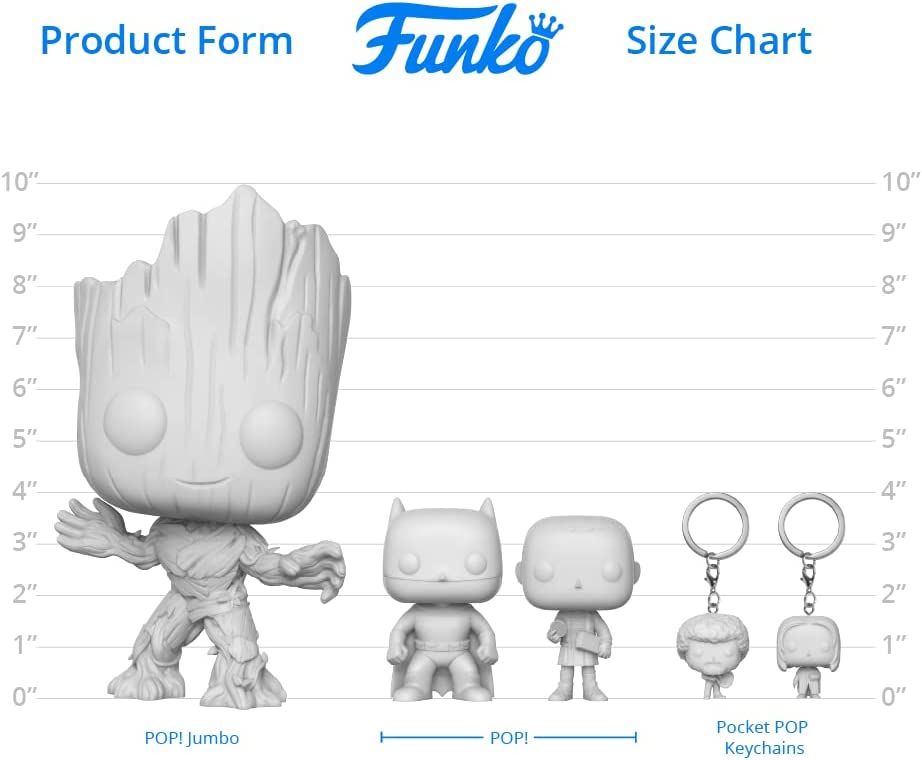 Funko Pop! Keychain: Jurassic World Dominion - Blue Vinyl Figure