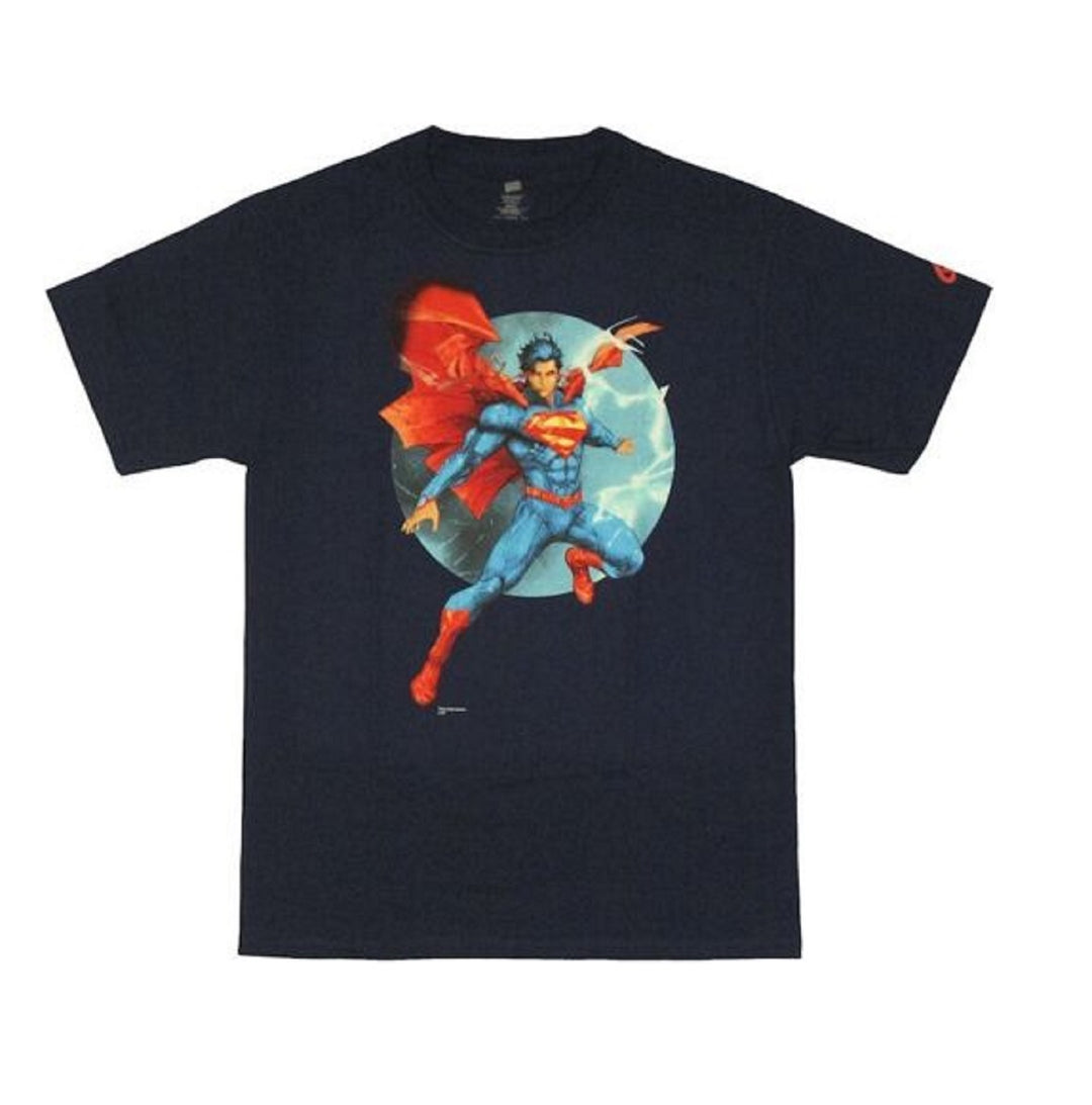 Superman 50 By Jim Lee DC Comics Adult Short Sleeve T-Shirt