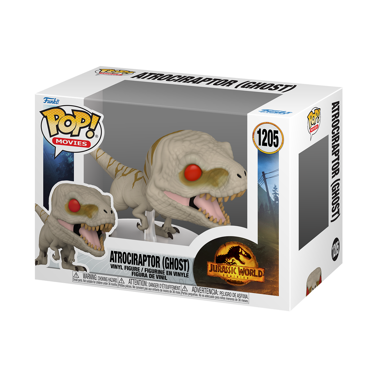 Funko Pop! Movies: Jurassic World Dominion - Atrociraptor Ghost