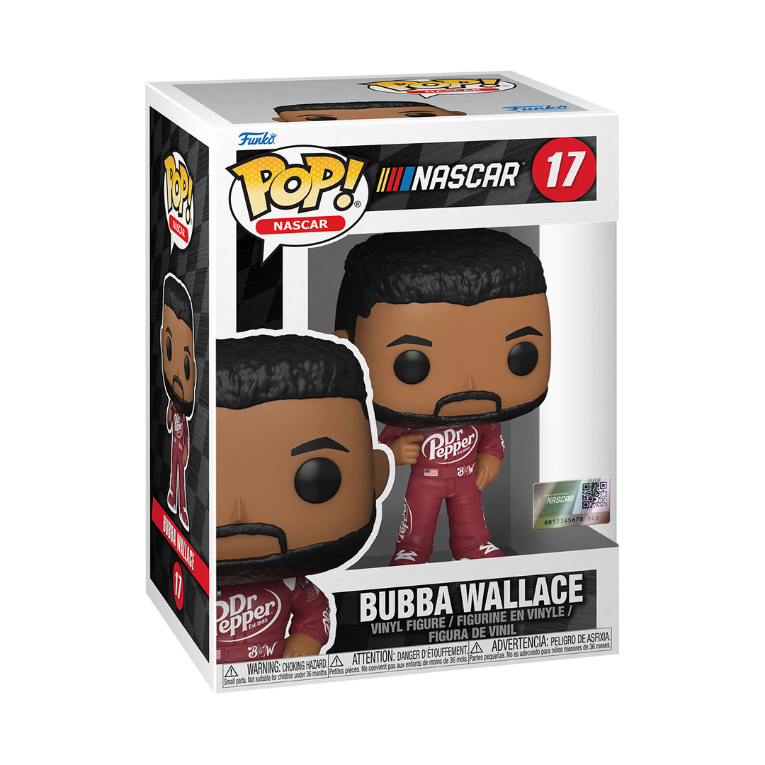 Funko Pop! NASCAR: Bubba Wallace Dr Pepper Vinyl Figure