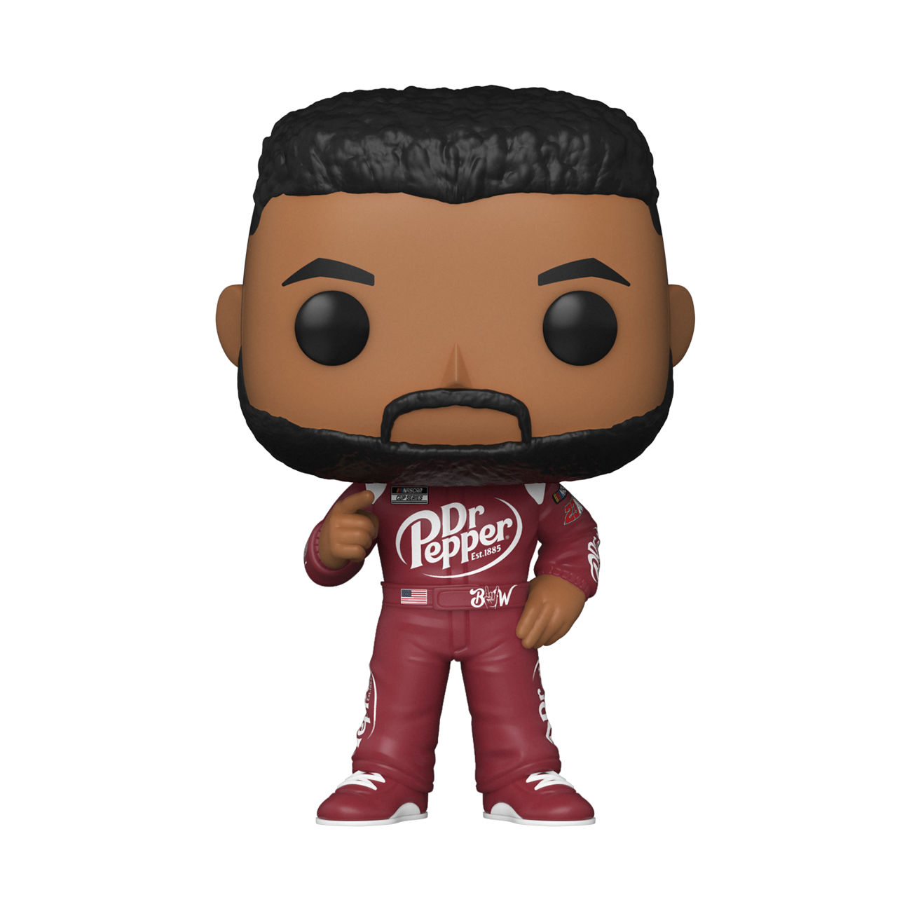 Funko Pop! NASCAR: Bubba Wallace Dr Pepper Vinyl Figure