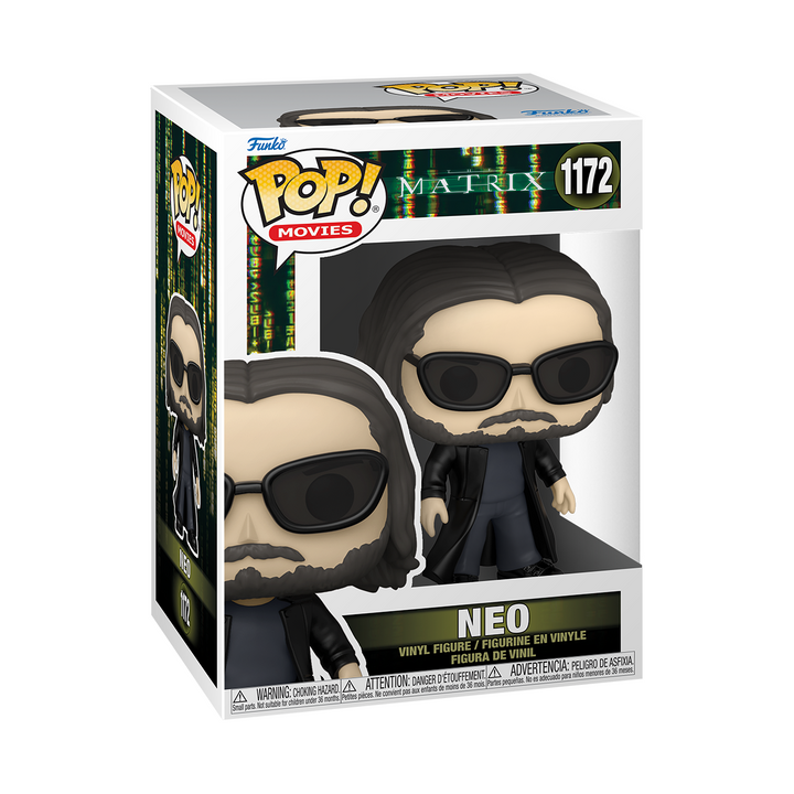 Funko Pop! Movies: The Matrix Resurrections - Neo Vinyl Figure