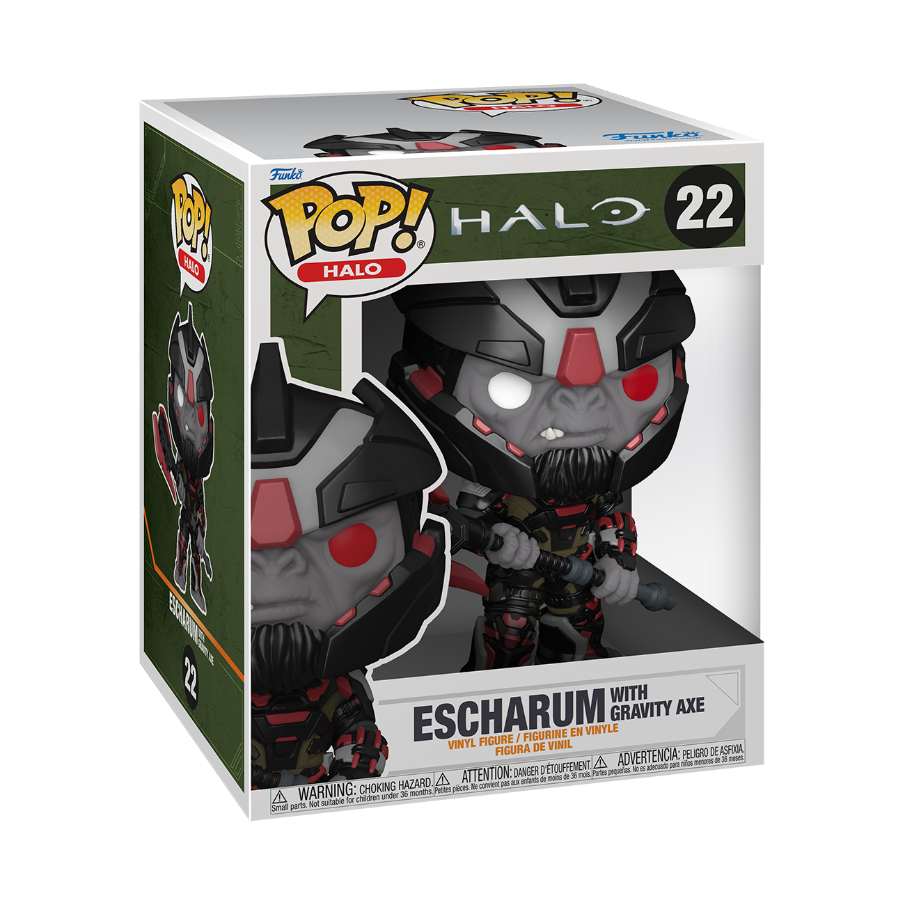 Funko Pop! Super Games: Halo Infinite Escharum with Gravity Axe