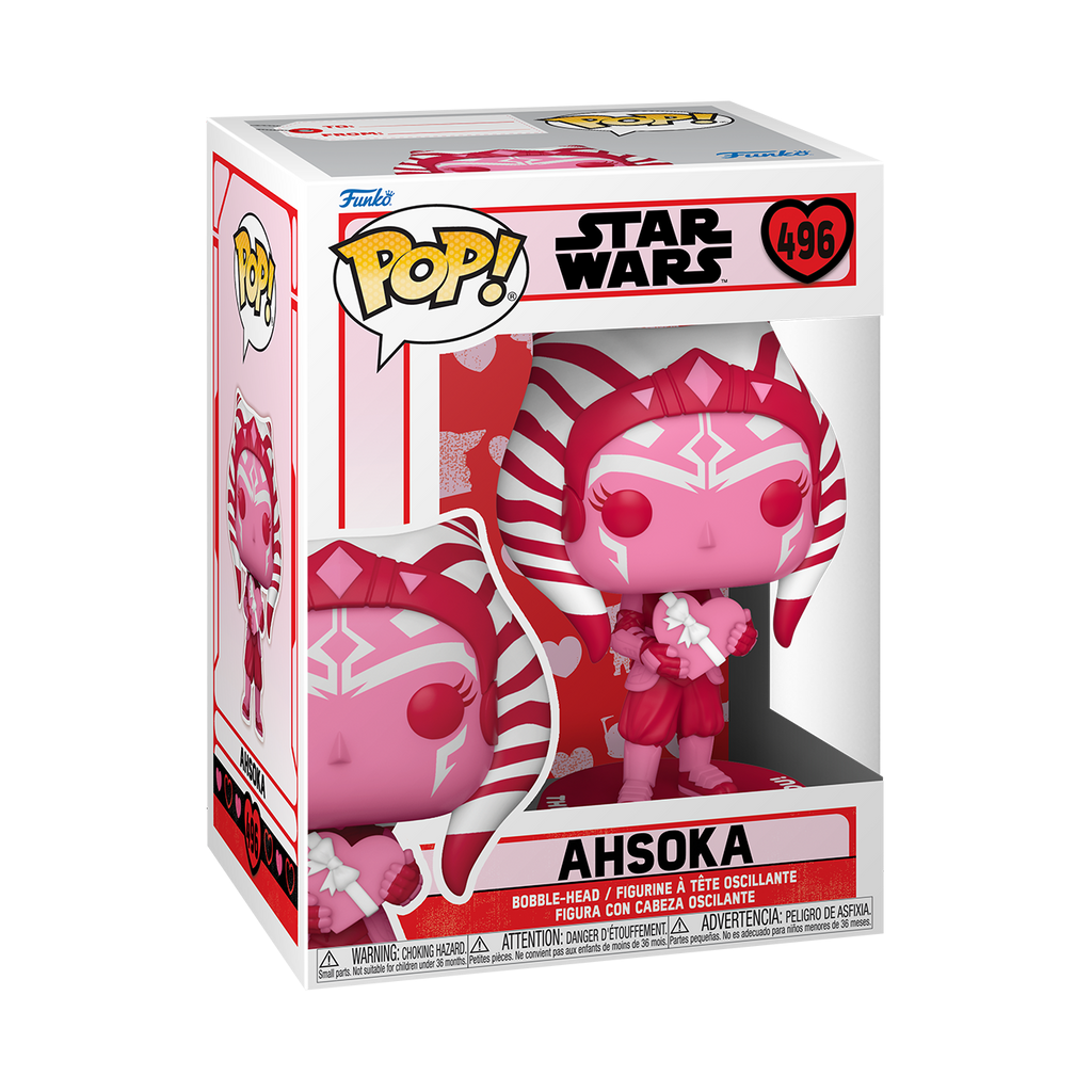 Funko POP! Star Wars: Valentine's Day Ahsoka Tano Collectible Vinyl Figure